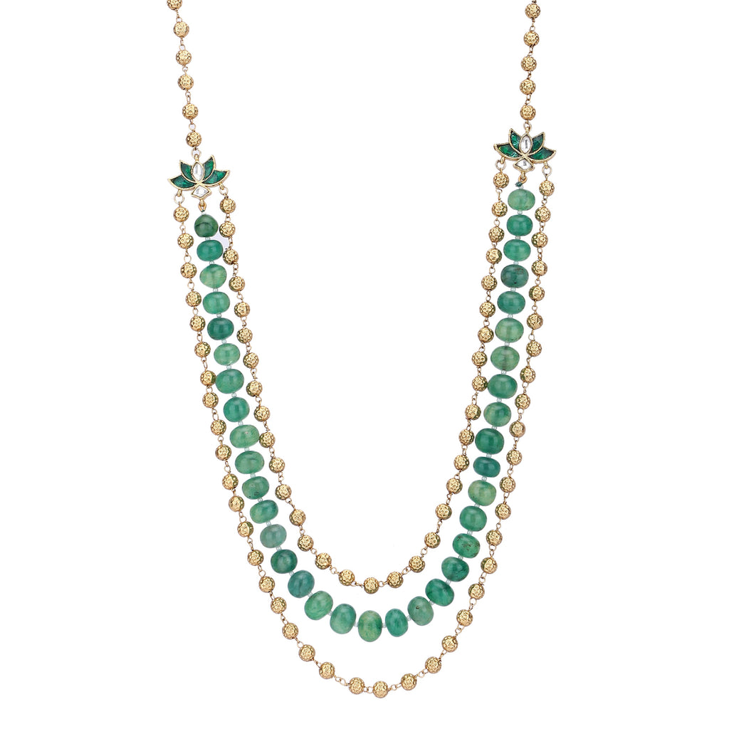 Chamak ANUPA KUNDAN NECKLACE SET