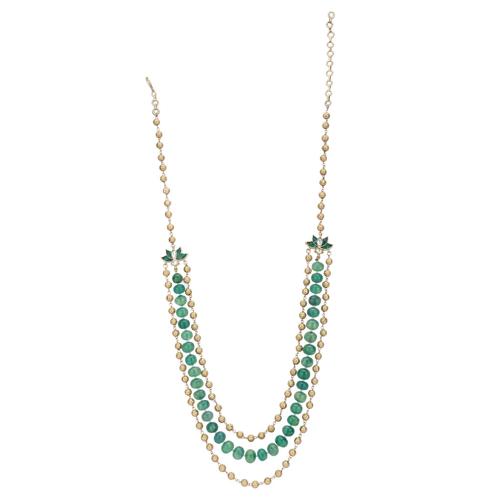Chamak ANUPA KUNDAN NECKLACE SET
