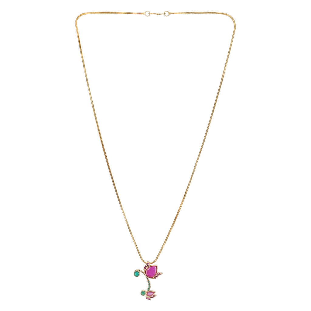 Aachal 22k Gold Plated Necklace