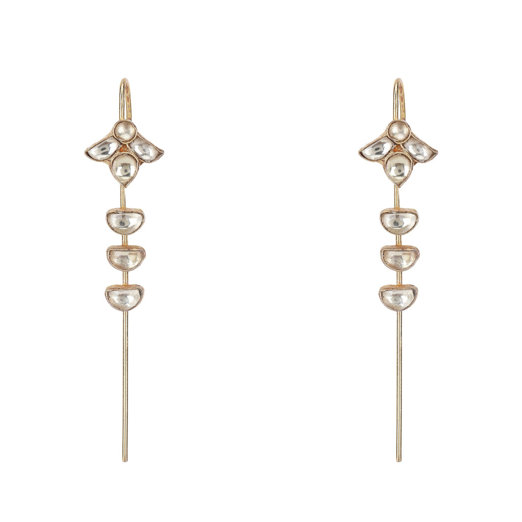 Gangika 22k Gold Plated Earpin