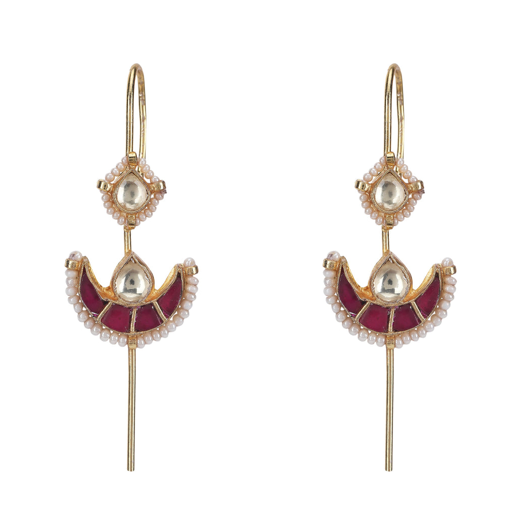 Ganavi 22k Gold Plated Earpin