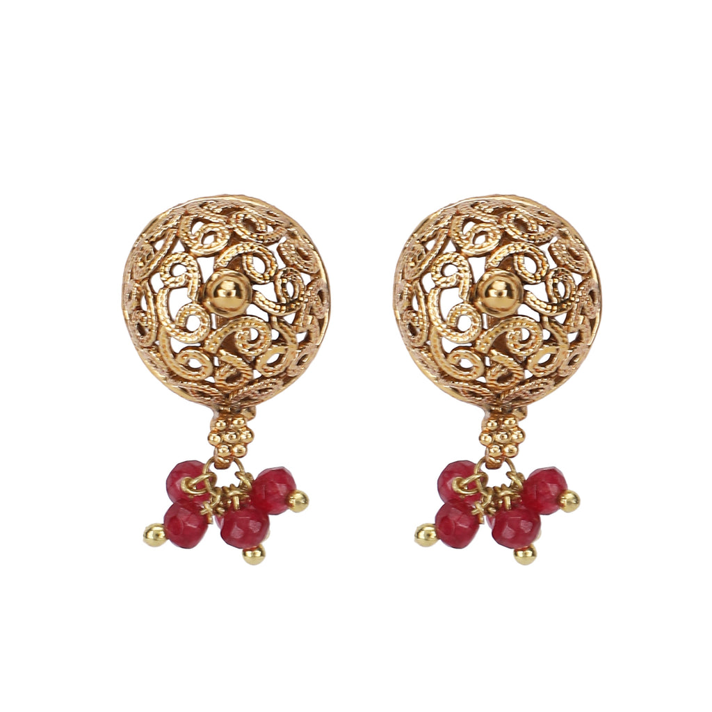 Advika  22k Gold Plated Necklace Set