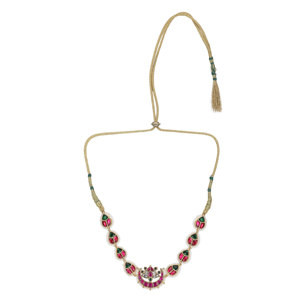 Qushi 22k Gold Plated Choker Set