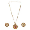 Abha 22k Gold Plated Necklace Set