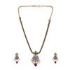Baghyawati 22k Gold Plated Necklace Set
