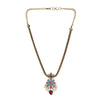 Baghyawati 22k Gold Plated Necklace Set