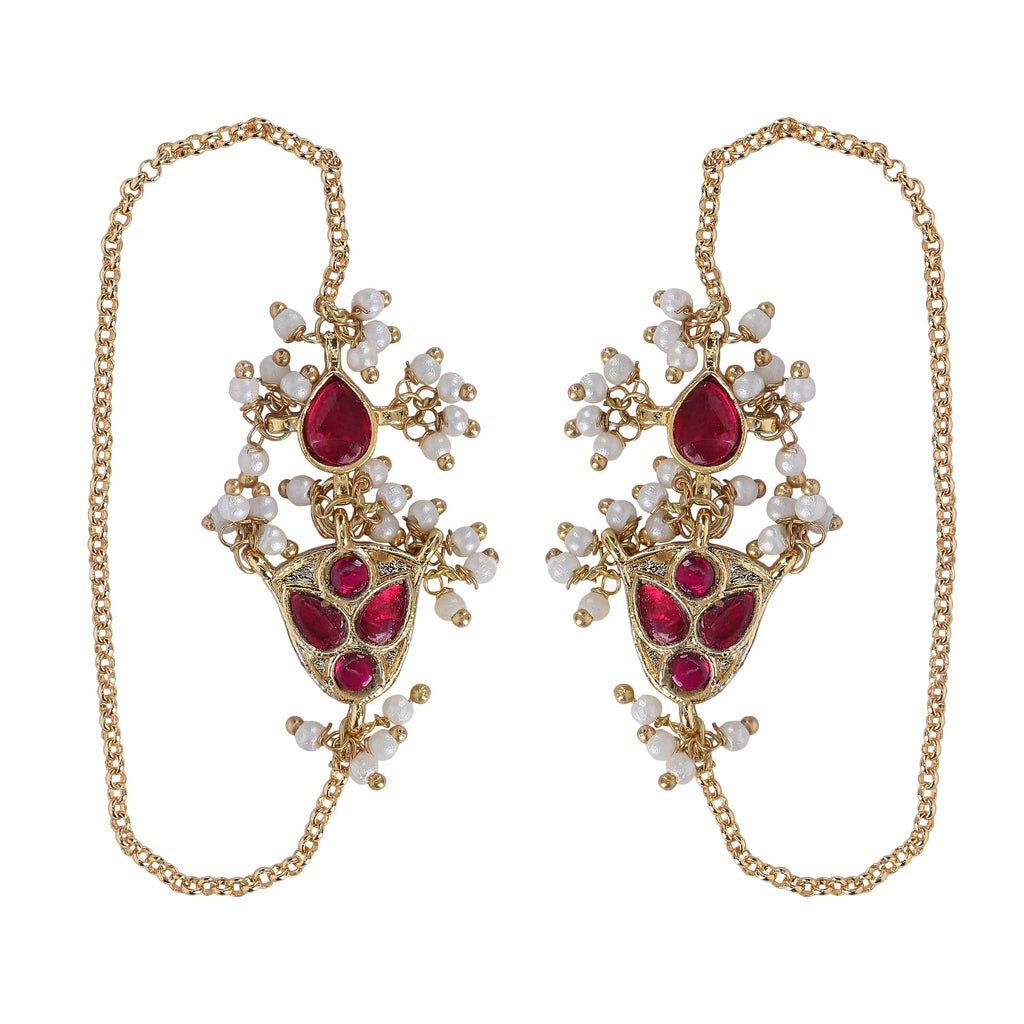 22k Gold Plated Kavya Amvira Kaan Chain