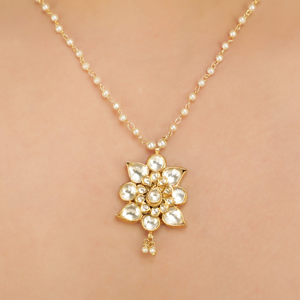 SANKRANTI KUNDAN PENDANT SET