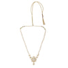 Gemstone Harisha navya 22k Gold Plated Pendant Set