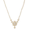 Gemstone Harisha navya 22k Gold Plated Pendant Set