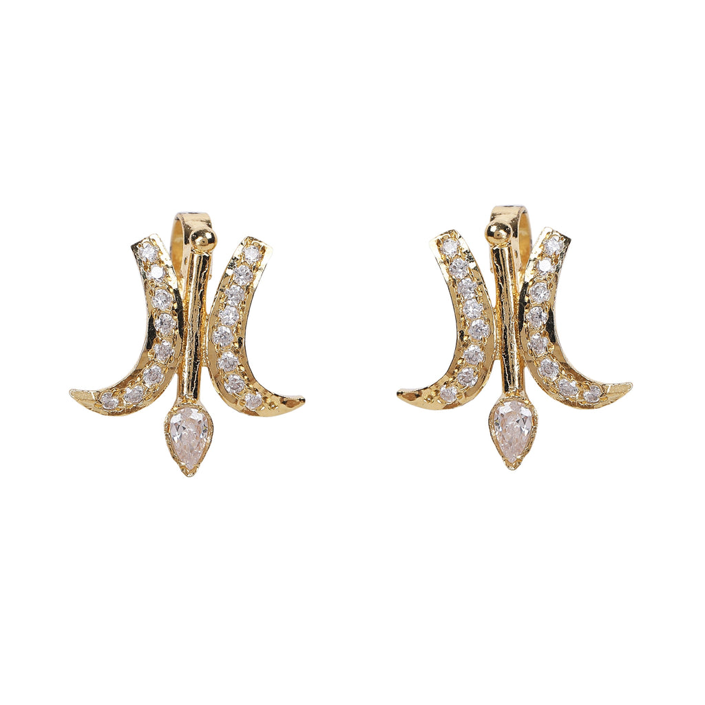 22k Gold Plated Taru Petal Earcuff