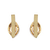 22k Gold Plated Taru Marquise Earcuff