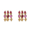 Rebecca 22k Gold Plated South Earcuff