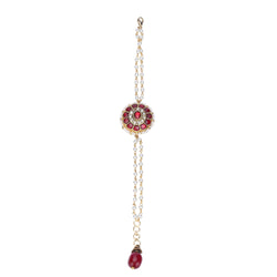22k Gold Plated Divyam Juvina Bangle
