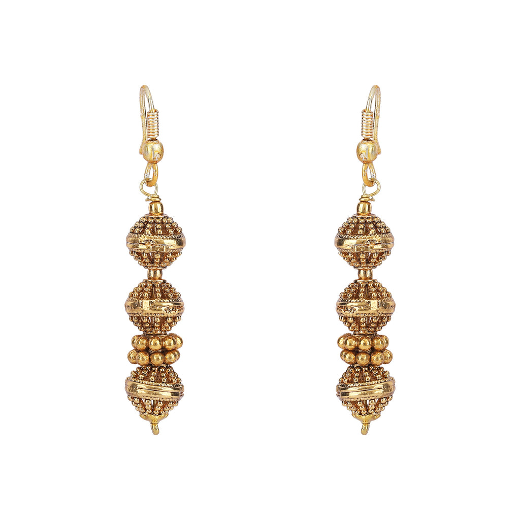 AVYA   gold plated necklace set