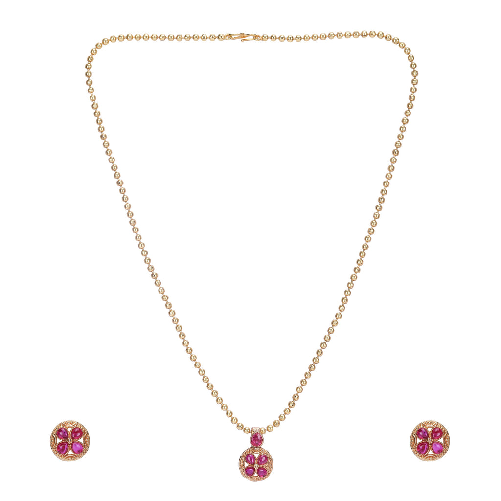 22k Gold Plated Suvarna Mandala Pendant