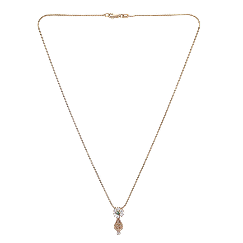 22k Gold Plated Suvarna Jalika Pendant
