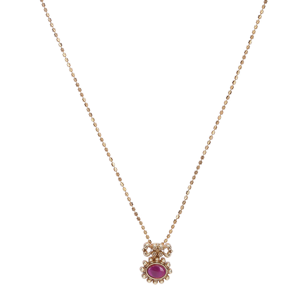 22k Gold Plated Suvarna Arka Pendant