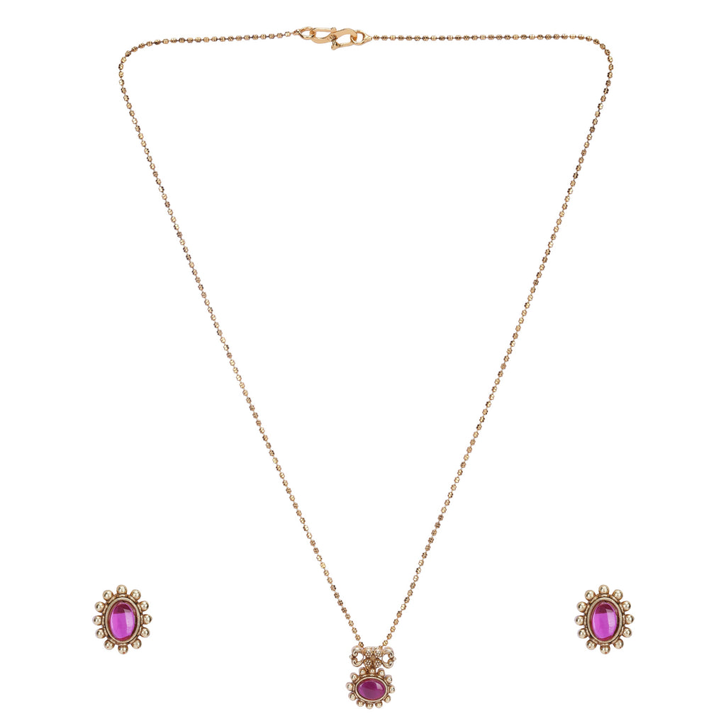 22k Gold Plated Suvarna Arka Pendant