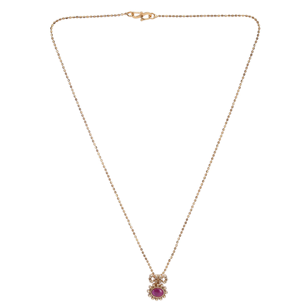 22k Gold Plated Suvarna Arka Pendant