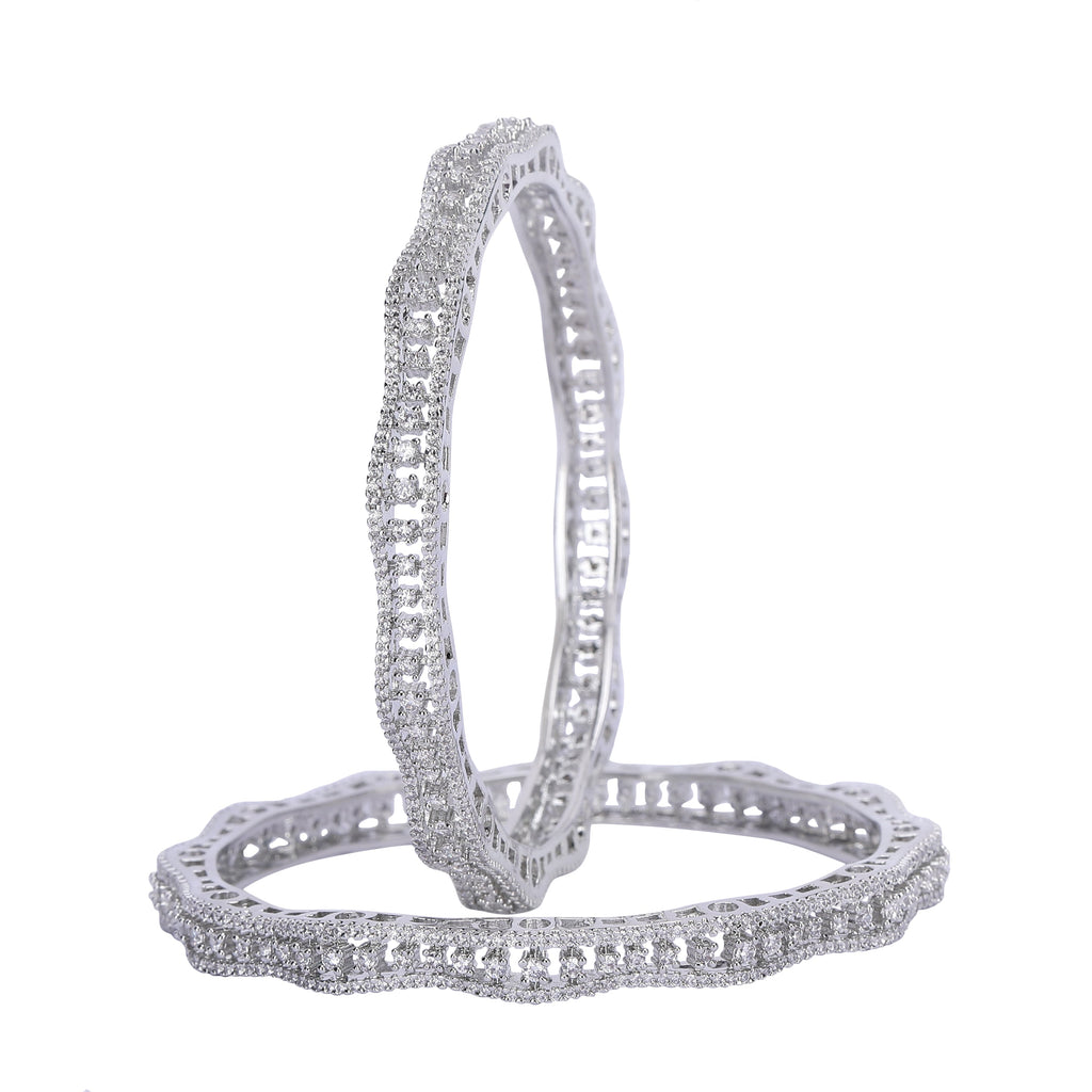 22k Gold Plated Ziya Ripple Bangle