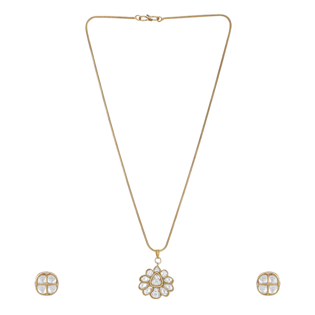 22k Gold Plated Maya Necklace Set