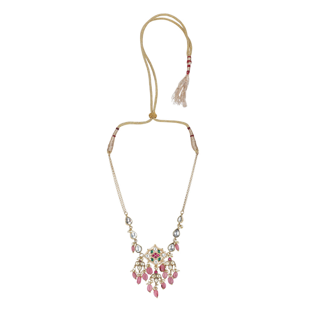 22k Gold Plated Lipika Necklace Set