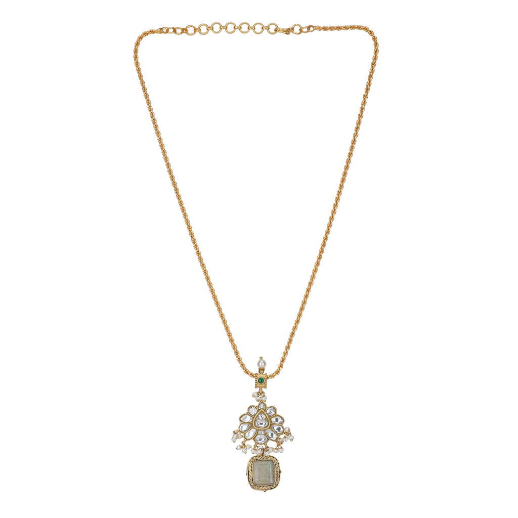 22k Gold Plated Lavanya Necklace Set