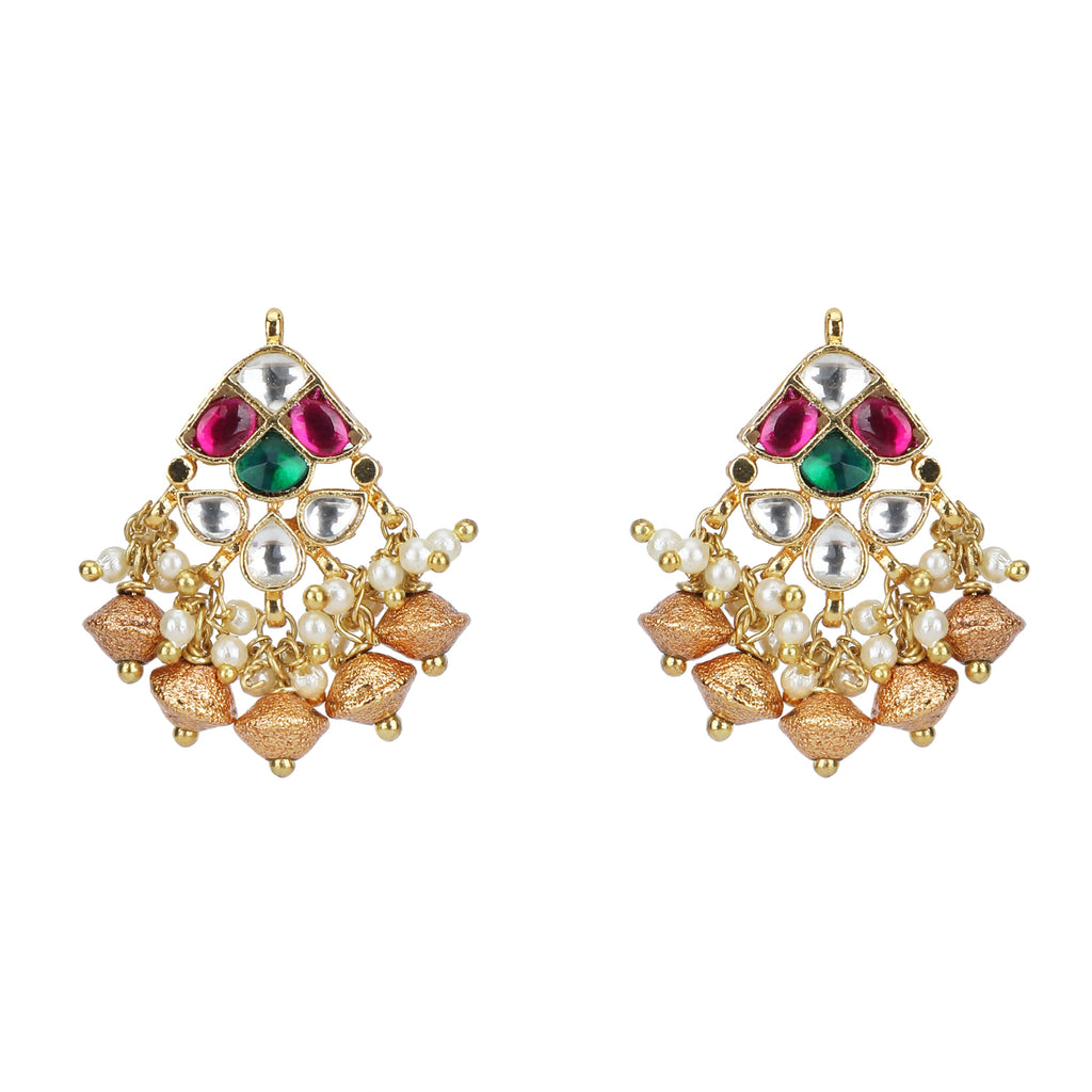 22k Gold Plated Jeevika Necklace Set