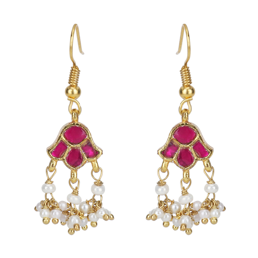 22k Gold Plated Harinakshi Necklace Set