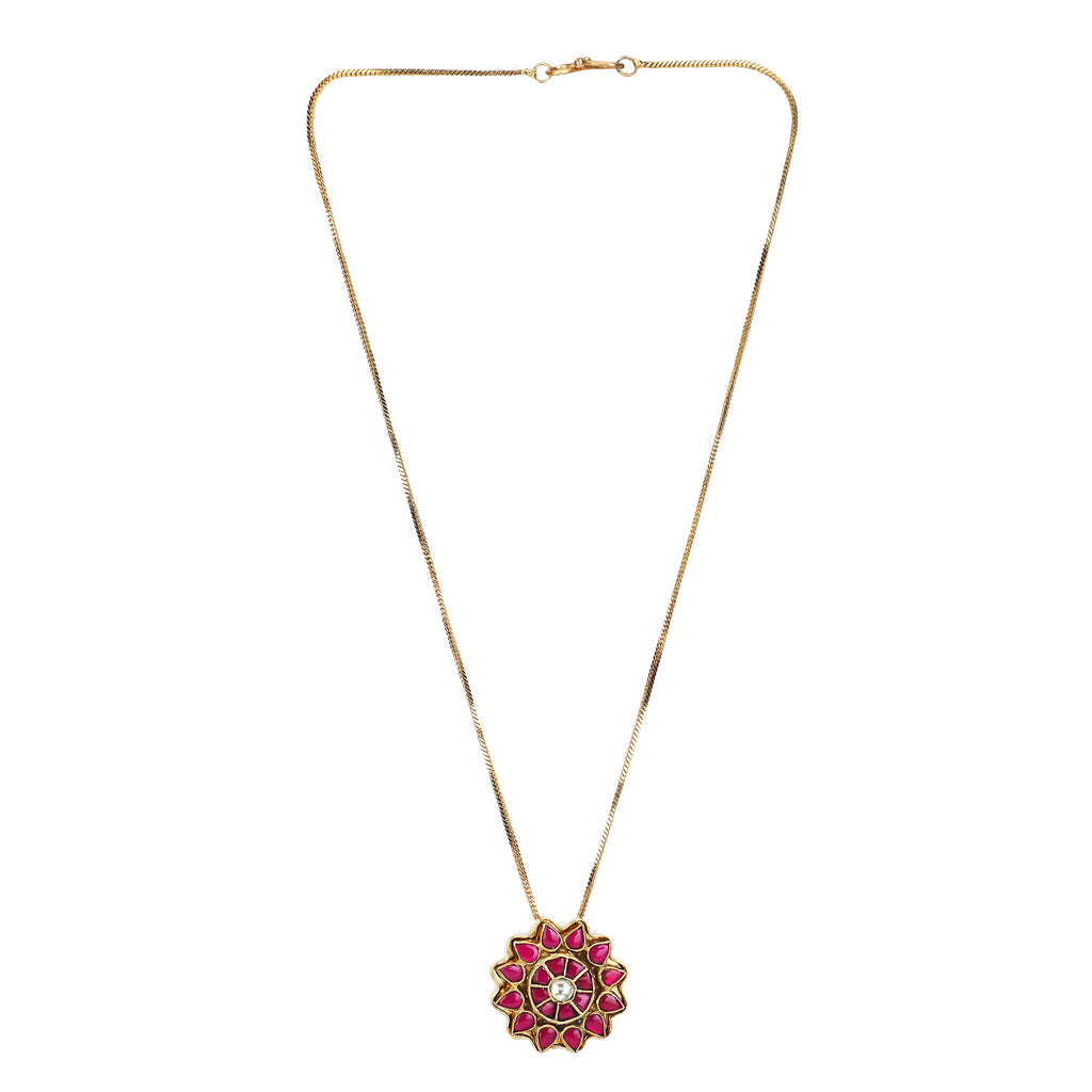 22k Gold Plated Leena Necklace Set