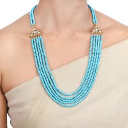 Chamak KINJAL KUNDAN NECKLACE SET