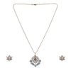 22k Gold Plated Amolya Tanirika Pendant Set