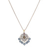 22k Gold Plated Amolya Tanirika Pendant Set