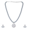 22k Gold Plated Amolya Dyumati Pendant Set