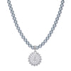 22k Gold Plated Amolya Dyumati Pendant Set