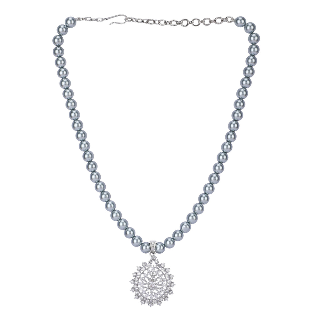 22k Gold Plated Amolya Dyumati Pendant Set