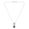 22k Gold Plated Amolya Neelira Pendant Set