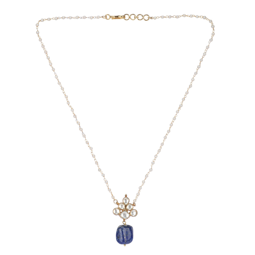 22k Gold Plated Amolya Neelira Pendant Set