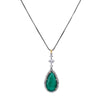 22k Gold Plated Amolya Vrinda Pendant Set