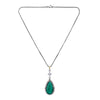 22k Gold Plated Amolya Vrinda Pendant Set