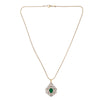 22k Gold Plated Amolya Rajnita Pendant Set