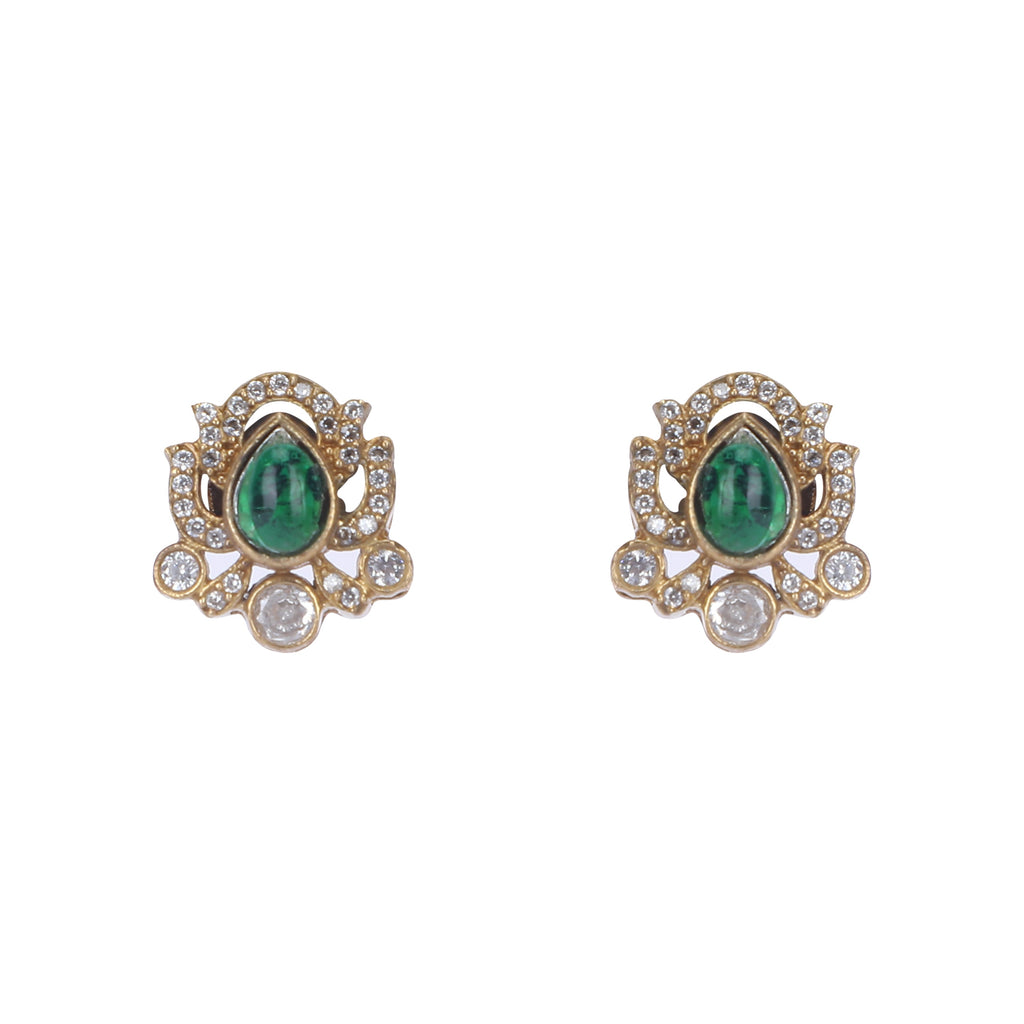 22k Gold Plated Amolya Rajnita Pendant Set