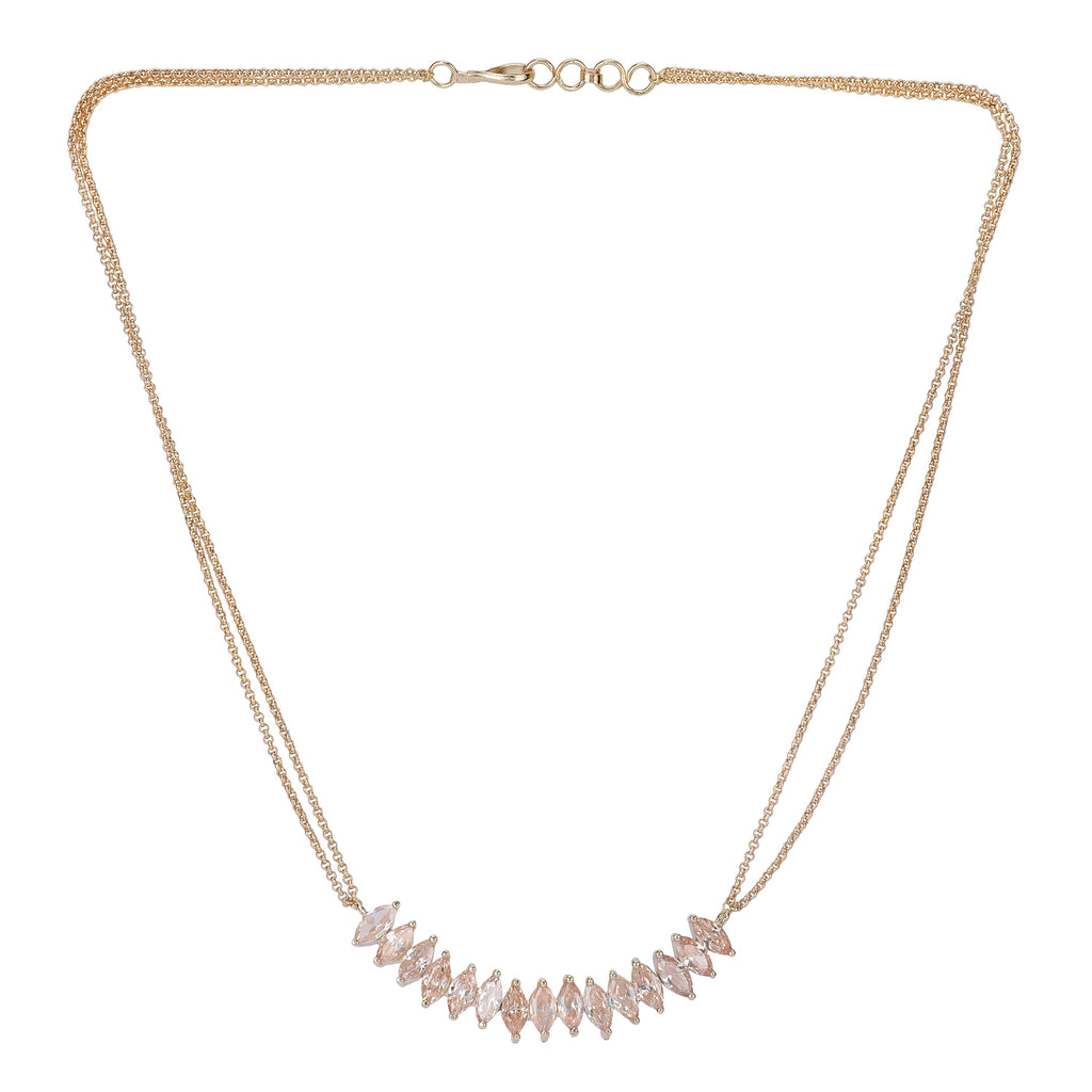 22k Gold Plated Amolya Zehra Pendant Set