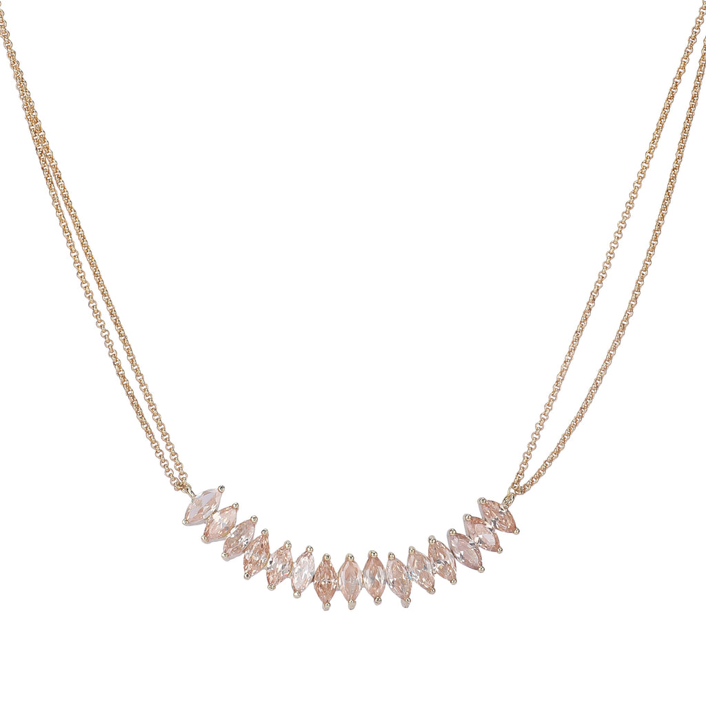 22k Gold Plated Amolya Zehra Pendant Set