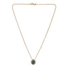 22k Gold Plated Amolya Naysa Pendant Set