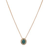 22k Gold Plated Amolya Naysa Pendant Set