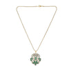 22k Gold Plated Amolya Indulekha Pendant Set