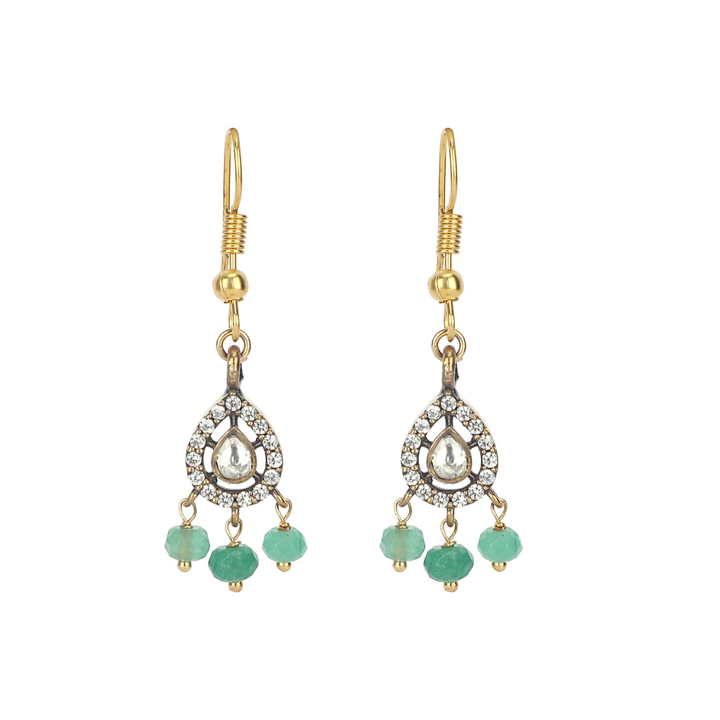 22k Gold Plated Amolya Indulekha Pendant Set