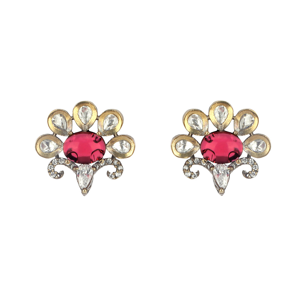22k Gold Plated Amolya Vanshika Pendant Set